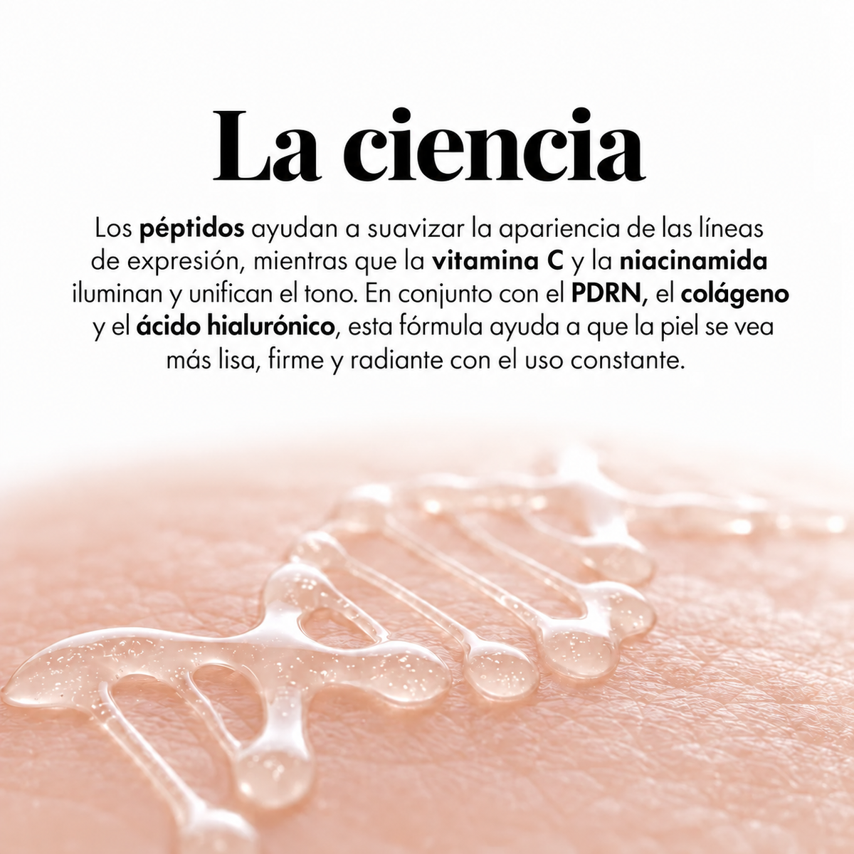 BUMA® - Serum Anti-Age con PDRN + Péptidos. El tratamiento coreano de firmeza, sin agujas.
