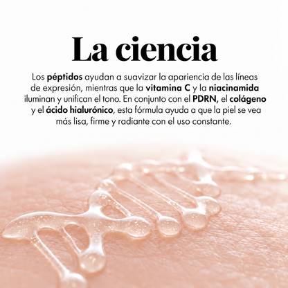 BUMA® - Serum Anti-Age con PDRN + Péptidos. El tratamiento coreano de firmeza, sin agujas.